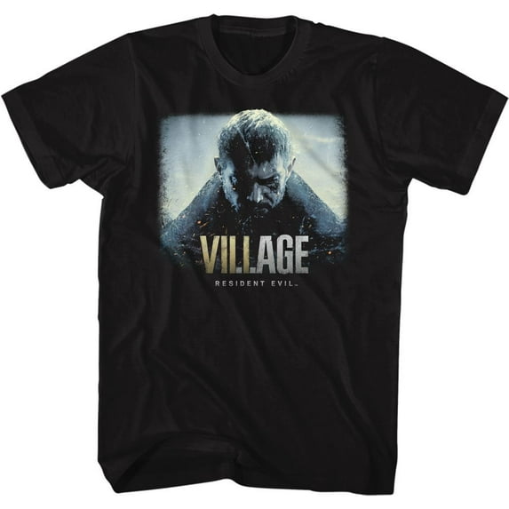 Resident Evil Village Key Art Black T-Shirt