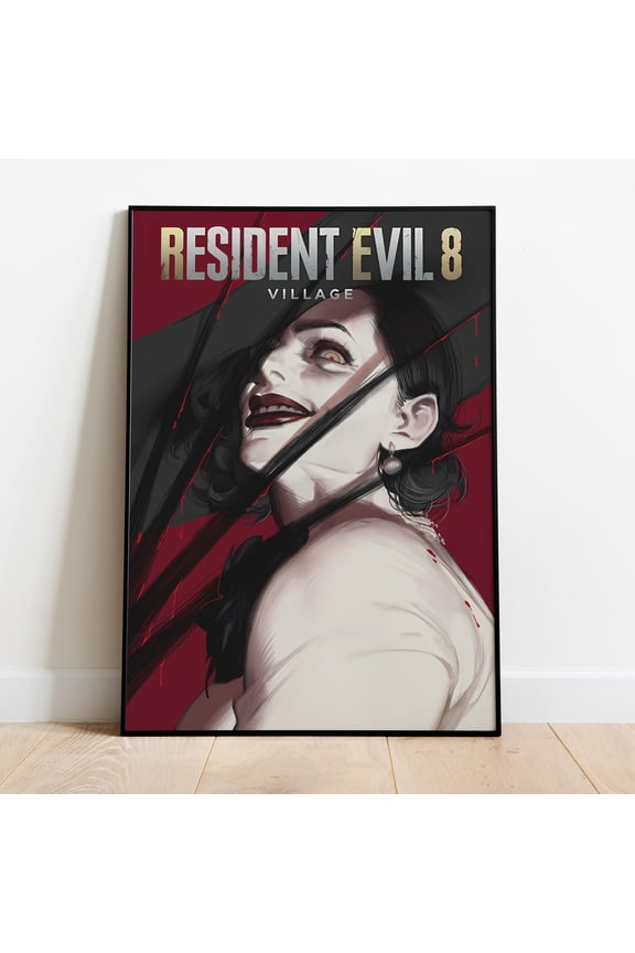 Resident Evil Village Poster less Wall Art & Print Re8 Artwork Game Poster Gift