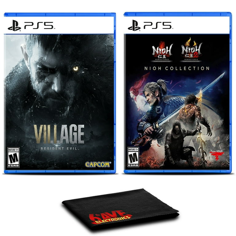 Resident Evil Village and The Nioh Collection - Two Games For PS5