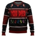 Resident Evil You Died Ugly Christmas Sweater - Walmart.com