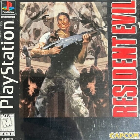 Restored Resident Evil, by Capcom for, PlayStation, Horror Video Game