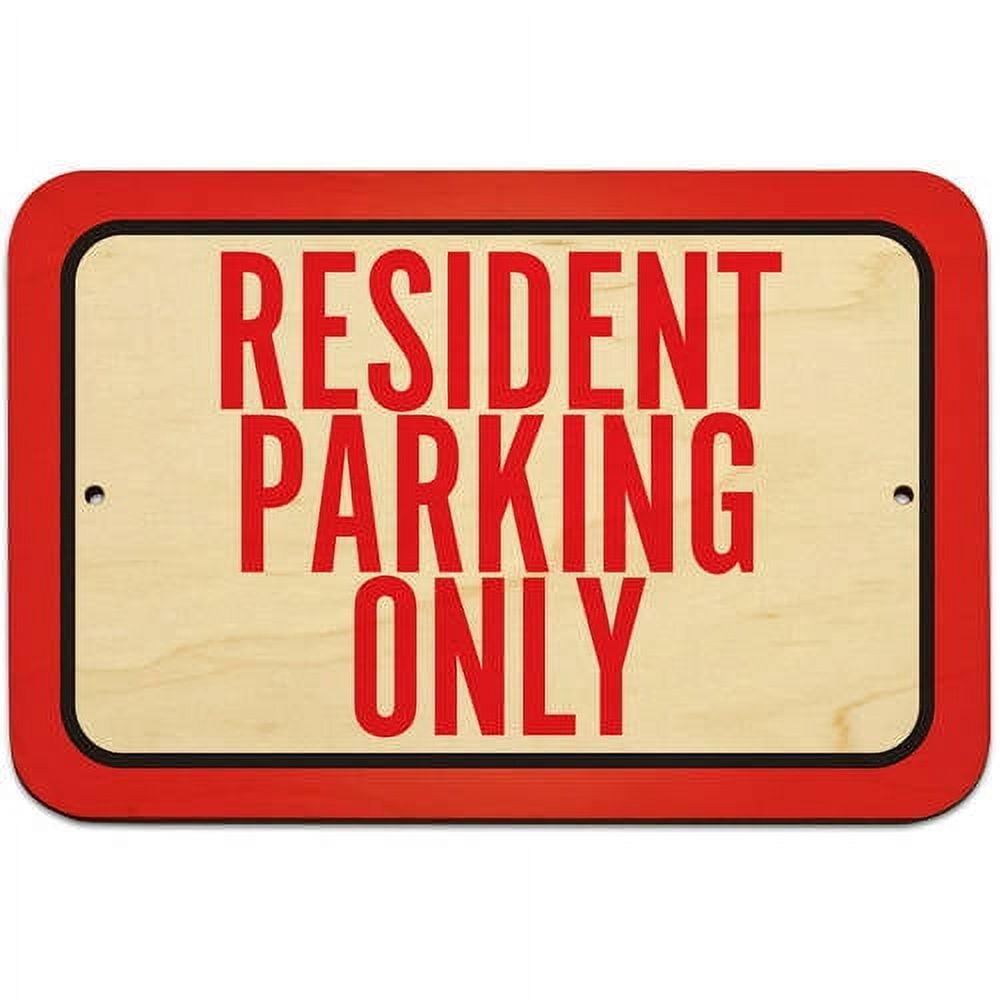 Resident Parking Only Sign - Walmart.com