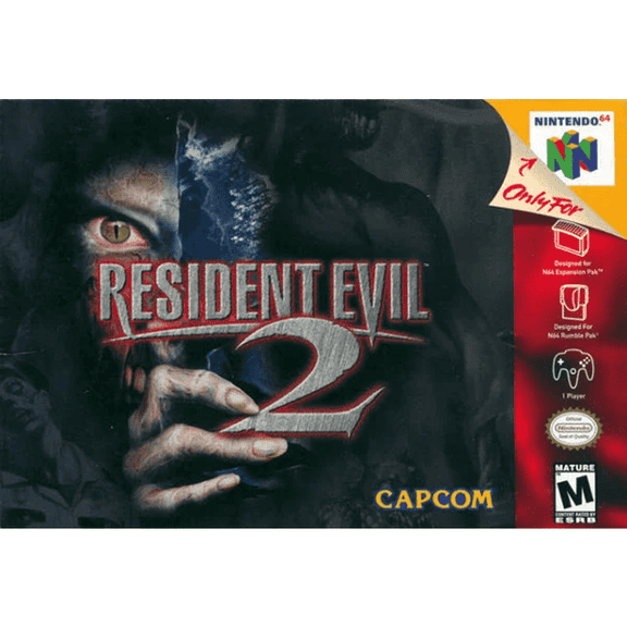 ResidentEvil 2 N64 Game(US Version)