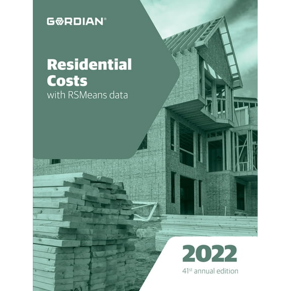 Residential Costs with Rsmeans Data (Paperback) by Rsmeans (Editor)