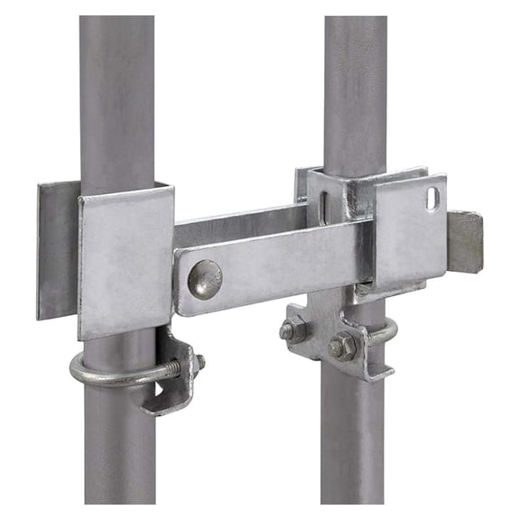 Residential Double Chain Fence Gate for (1-3/8" Gate Frames) Double Gate for Residential Chain Fence Double Gates (Work Without a Gate Drop Rod in Most Cases)