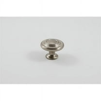 Residential Essentials 10203SN Mushroom Cabinet Knob- Satin Nickel