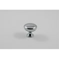 thumbnail image 1 of Residential Essentials 10291PC Mushroom Cabinet Knob- Polished Chrome, 1 of 2