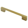 thumbnail image 1 of Residential Essentials 10349SB 7.5 x 0.5 in. Cabinet Pull - Satin Brass, 1 of 2