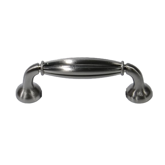 Residential Essentials 10373SN 3.75 in. Cabinet Fluted Pull - Satin Nickel