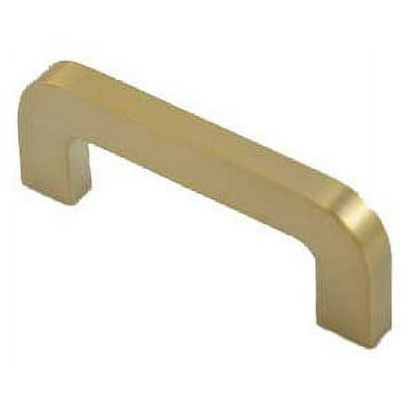 Residential Essentials 10383SB 3.5 in. Cabinet Thin Pull - Satin Brass