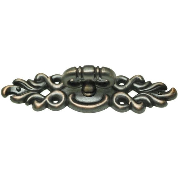 Residential Essentials 10408VB 4.5 in. Cabinet Mock Key with Backplate - Venetian Bronze
