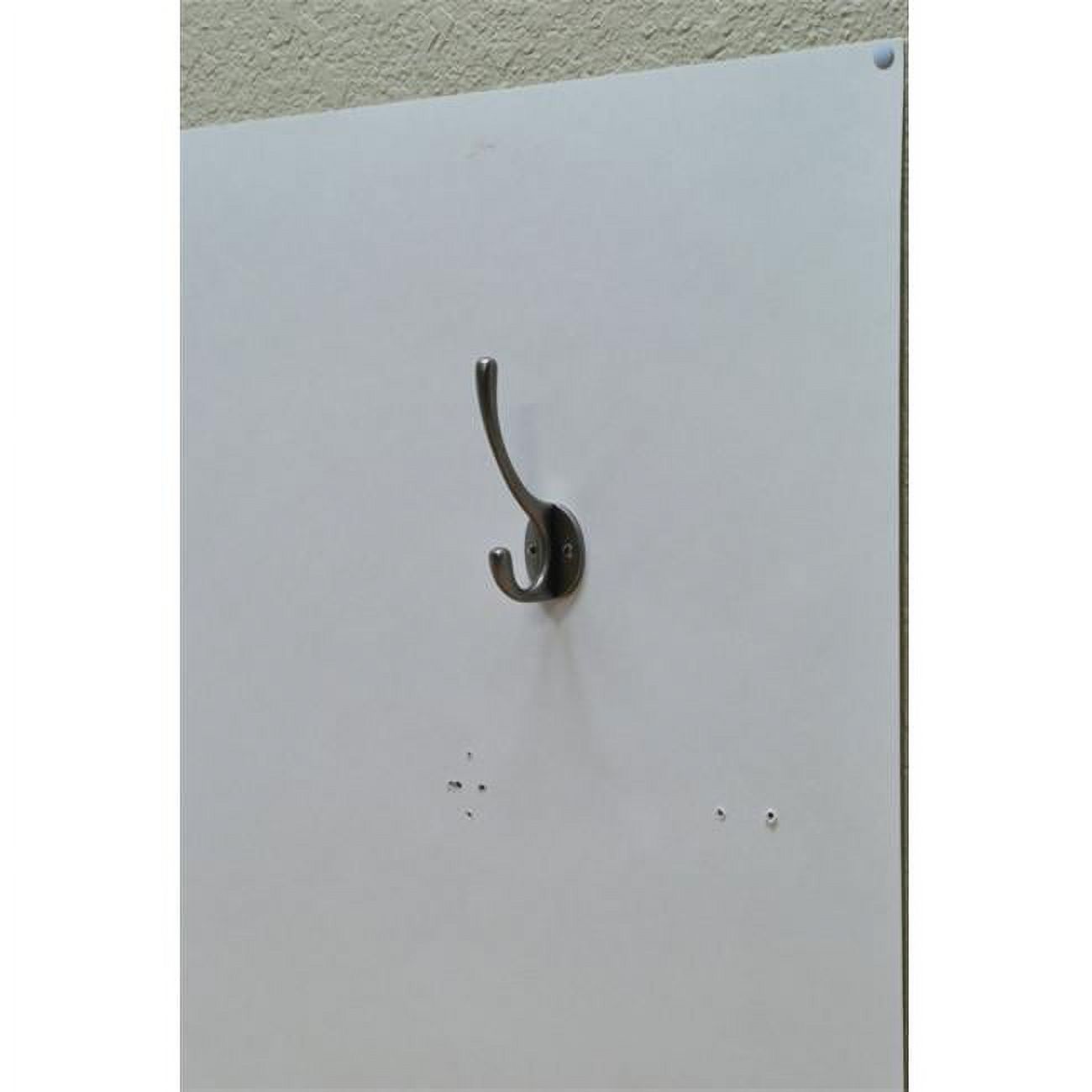 Residential Essentials 10603AP Vertical Double Robe Coat Hook Aged Pewter