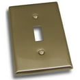 thumbnail image 1 of Residential Essentials 10813SN Single Toggle Switch Plate- Satin Nickel, 1 of 2