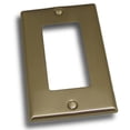 thumbnail image 1 of Residential Essentials 10815SN Single Rocker Switch Plate- Satin Nickel, 1 of 2