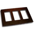thumbnail image 1 of Residential Essentials 10834VB Triple Rocker Switch Plate- Venetian Bronze, 1 of 2