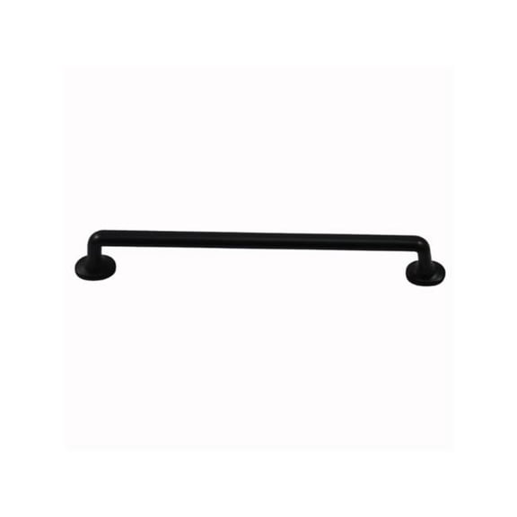 Residential Essentials 10366BK 10 x 0.5 in. Cabinet Pull - Black
