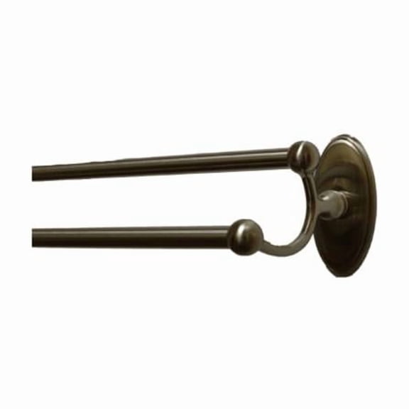 Residential Essentials 2448SN 24 in. Addison Double Towel Bar - Satin Nickel