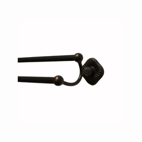 Residential Essentials 2648VB 24 in. Prescott Double Towel Bar - Venetian Bronze