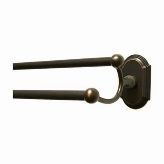 Residential Essentials 2348VB 24 in. Ridgeview Double Towel Bar - Venetian Bronze
