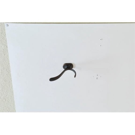 Residential Essentials  Vertical Double Robe Coat Hook - Venetian Bronze - 1-1/2 L x 1-1/16 W x 2-3/4P in.
