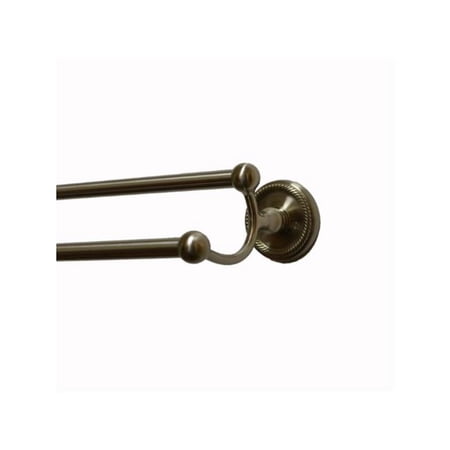 Residential Essentials 2148SN 24 in. Woodrich Double Towel Bar - Satin Nickel