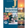 thumbnail image 1 of Pre-Owned Residential Load Calculation Manual J, Eighth Edition, Version 2.50, 9781892765253, 189276525X, Paperback, Version 2.50 edition, 1 of 1