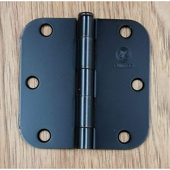 Residential Penrod Butt Hinge - Plain Bearing For Doors - 3 1/2 Inch With 5/8 Inch Radius Corner - Dark Bronze- 2 Pack - 2 Pack