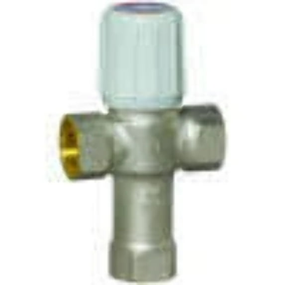 Resideo Braukmann AM100-1LF 1/2 NPT Mixing Valve, Lead Free (7-Degree (F)-145-Degree (F), replacement for AM100-1