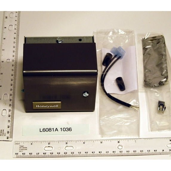 Resideo L6081A1036 High & Low Limit Aquastat, 10-Degree(F) Fixed, 10-25-Degree(F) Differential, replacement for L6081A1010