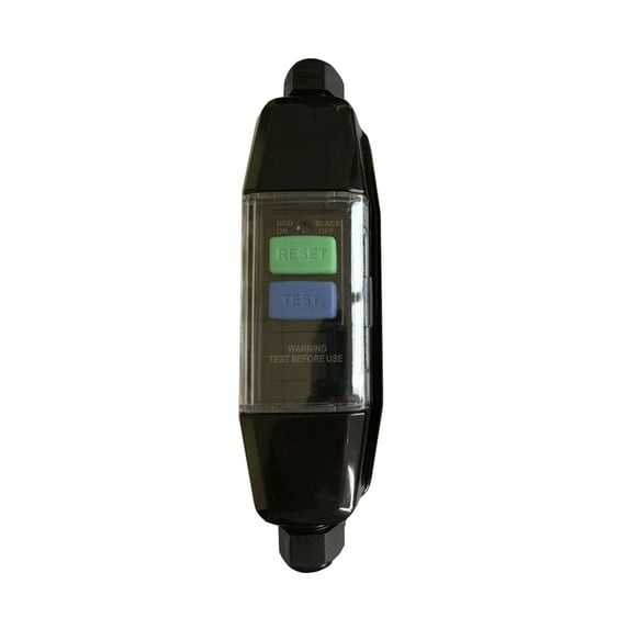 Residual Current Protection In-line Switch Leakage Protector for Outdoor Appliance Garden Electrical Tools 30mA IP55 Waterproof
