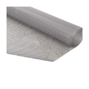 Resilia 48" x 25' Clear Vinyl Plastic Deep-Pile Floor Runner/Protector