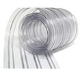 thumbnail image 1 of Resilia - Plastic Vinyl Strip Curtain for Walk In Freezers, Coolers & Warehouse Doors - Clear, 80 mil Thick, 8 Inch x 150 Foot Roll, 1 of 9