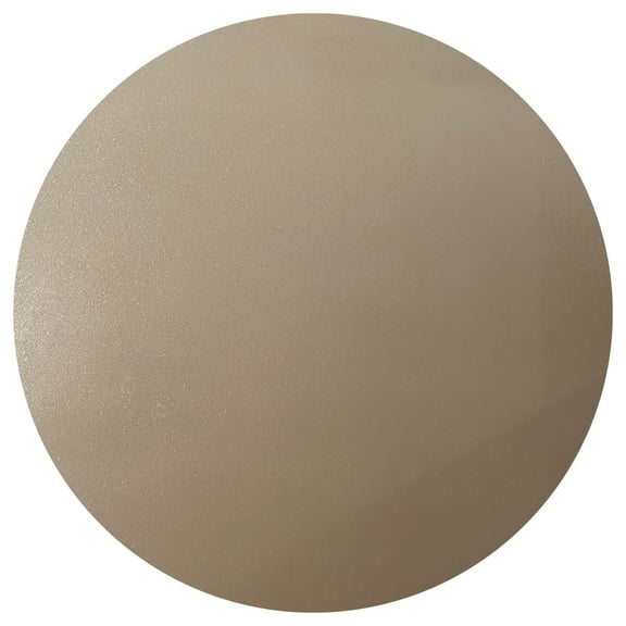 Resilia Round Under Grill Mat – 36" Diameter, Beige/Tan