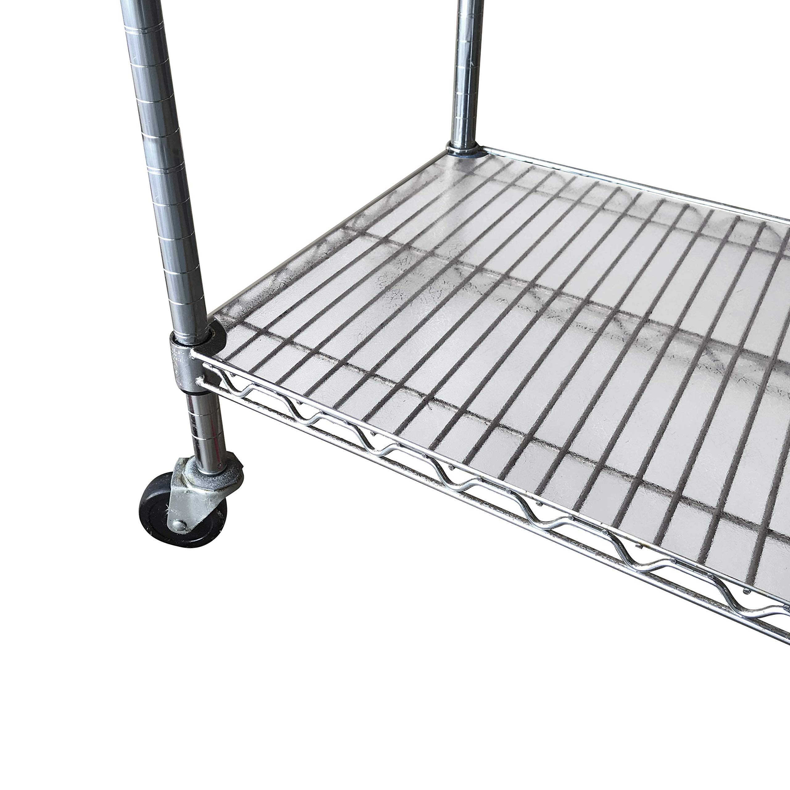 Shelf Liner, 60 x 24 in., Clear, PK4