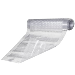 Resilia - Super Deluxe Clear Vinyl, Plastic Floor Runner/Protector for Deep Pile Carpet - Skid-Resistant, Textured Pattern, (27 Inches Wide x 6 Feet Long)