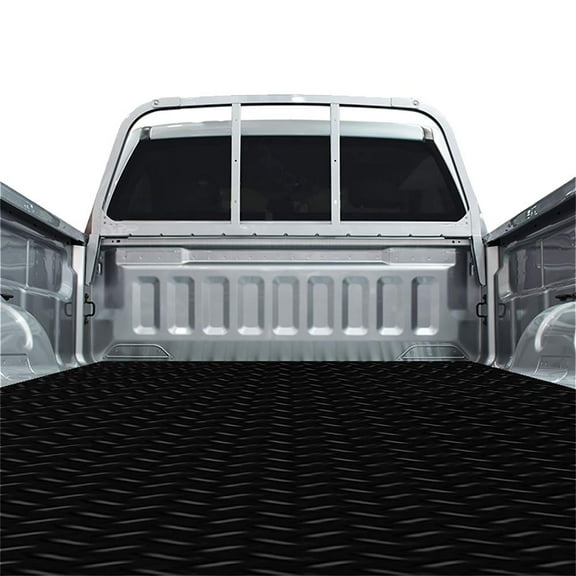 Resilia Truck Bed Mat Liner 4' x 8' Black for Trucks, Vans, & SUVs