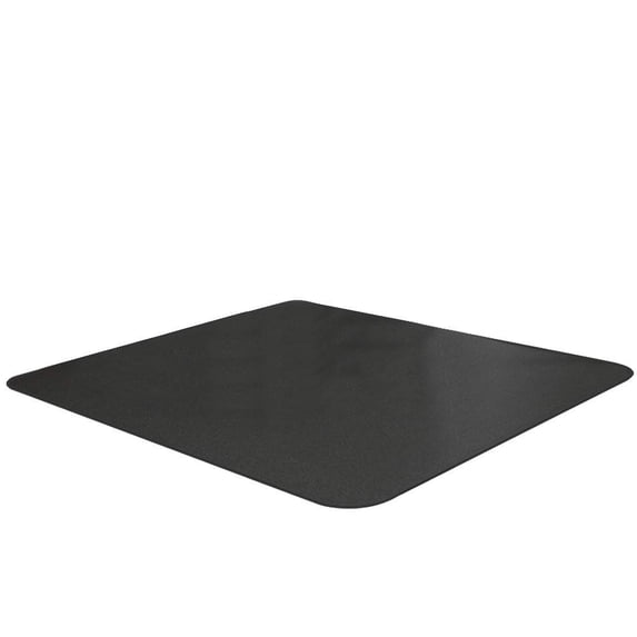 Resilia Under Pet Cage Mat for Bird Cages, Reptile Aquariums, Dog Kennels, Water-Resistant Pad For Carpeted Floors and Surfaces, 30 Inches x 48 Inches, Black