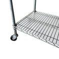thumbnail image 1 of Resilia Wire Rack Shelf Liners - 4 Pack, 24" x 48", Clear Vinyl, 1 of 10