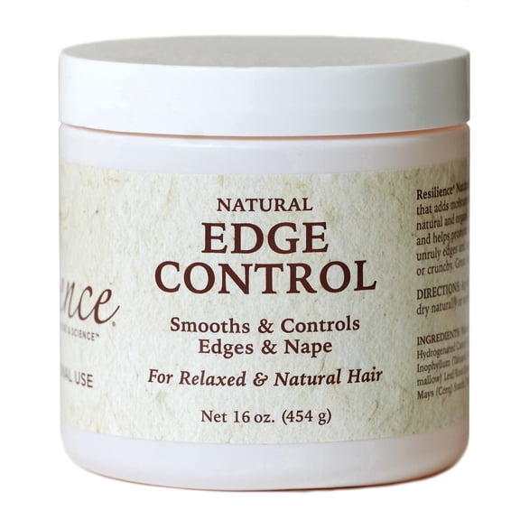 Resilience Edge Control Gel 16oz Instant Hold, Moisture & Shine, Repair & Restore Edges Vegan & Cruelty-Free