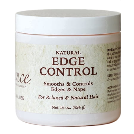 Resilience Hair Care Edge Control Gel, 16oz – Instant Hold, Moisture, Shine, Repair, Restore, Weightless, Breakage, Split Ends Protection