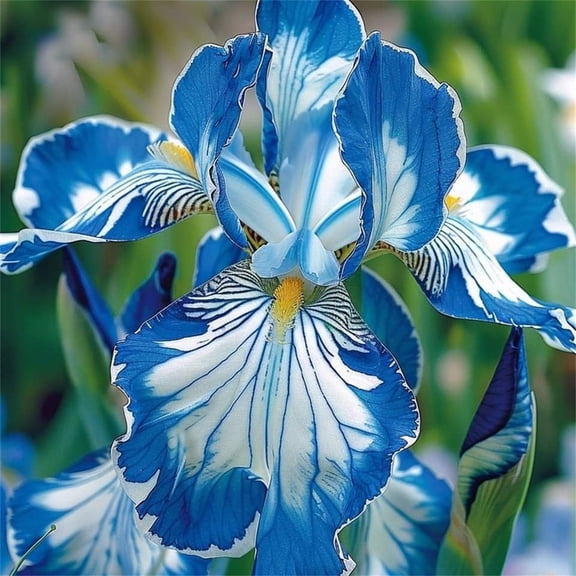 Resilient Iris Bulbs, Perennial Variety for Yard & Hanging Planters