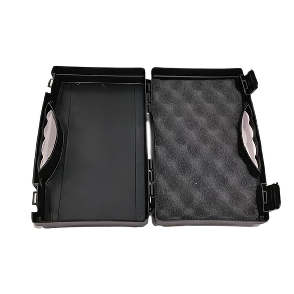 Resilient Microphone Storage Box Featuring Customizable Interior & Convenient Carry Handle Microphone Travel Case
