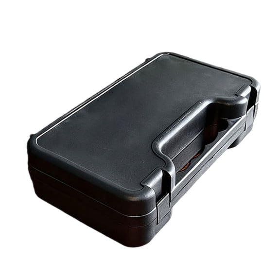 Resilient Microphone Storage Box Featuring Customizable Interior & Convenient Carry Handle Microphone Travel Case