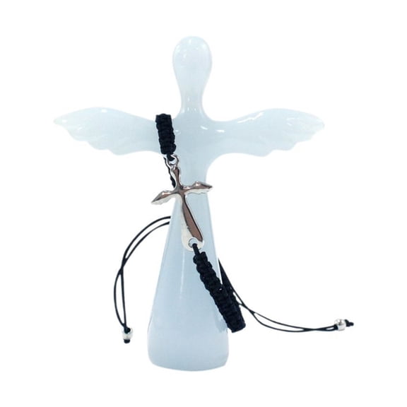 Resin Angel Crosses Pocket Palms Crucifix Holy Land Crosses Encouragement Gift Christians Crosses Handheld Prayer Crosses