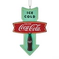 thumbnail image 1 of Resin Bas-Relief Coke Retro Sign Christmas Ornament, 1 of 1