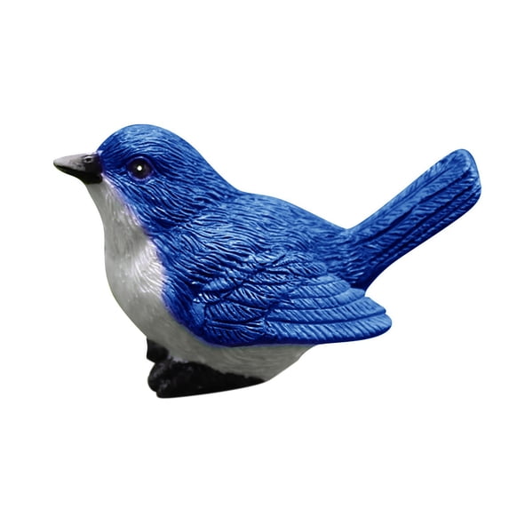 Resin Bird Figurine Sculpture Ornament for Garden Patio Yard Tree Outdoor Fairy Garden Decor,Desktop Ornaments For Home,Desktop Ornament 桌面摆件