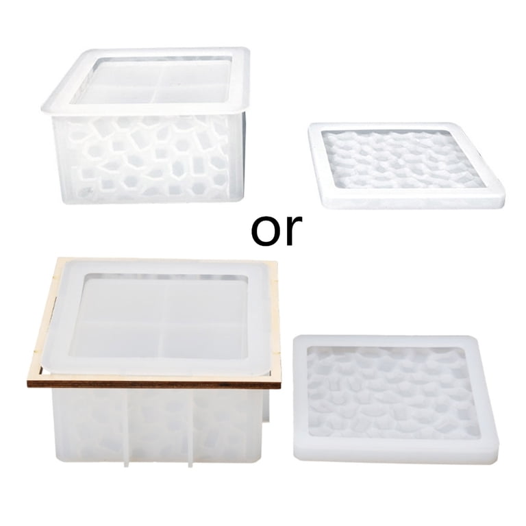 2 Set Vintage Jar Resin Mold With Lid - Stackable Jewelry Box Mold For Resin Casting 3 thumbnail image