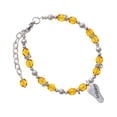 thumbnail image 1 of Resin Brilliant Light Bulb Yellow Beaded Bracelet, 1 of 1