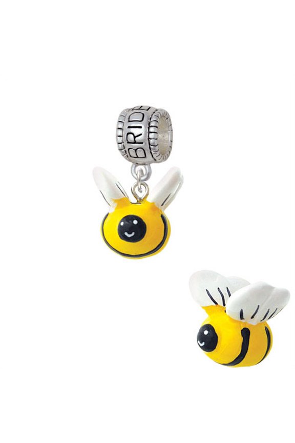 Resin Bumble Bee - Bridesmaid Charm Bead