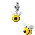 thumbnail image 1 of Resin Bumble Bee - Clef Note Charm Bead, 1 of 1